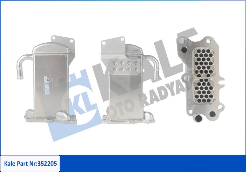KALE 352205 | EGR Soğutucu (VW Transporter 10 -) 2.0 TDI Caaa-Caab-Caac