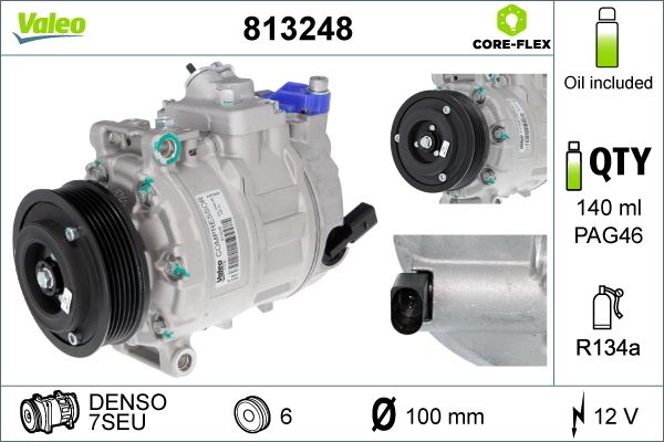 VALEO 813248 | Kompresör Volkswagen Transporter