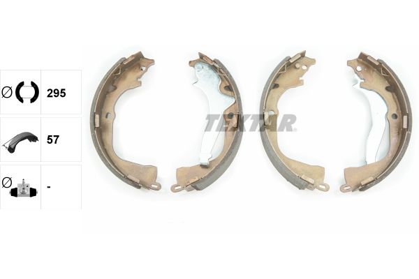 TEXTAR 91078700 | Fren Pabuç Balata VW Amarok Arka