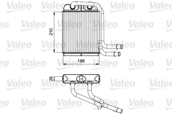 VALEO 811524 | Kalorifer Radyatörü (VW Transporter T5 03-19)