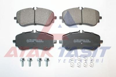 AP 05P2022 | Fren Balata Arka Tek Teker VW Crafter 2018-/ VW Amarok 3.0 TDI V6 2017-/ Man Tge 2.0 TDI 2018