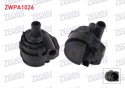 ZEGEN ZWPA1026 | Yardımcı Su Pompası Volkswagen Crafter 2.0 TDI-2.5 TDI 2011-2020 / Mercedes C Serisi (W205) 2014-/ A Serisi (W176) 2012-2018 / A Serisi (W177) 2018 -