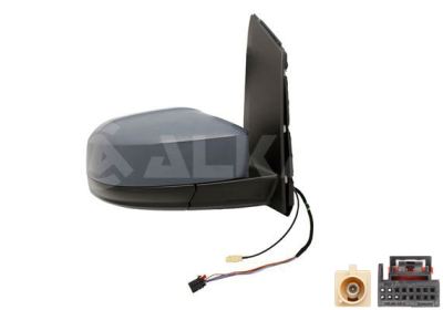 ALKAR 9242877 | Dış Dikiz Aynası Sağ Astarlı Isıtmalı Elektrikli Antenlı 5 Pin Volkswagen Caddy 2015-2020