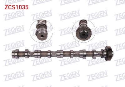 ZEGEN ZCS1035 | Eksantrik Mili Emme Çelik 1.6 TDI-2.0 TDI (Caga-Cagb-Caha-Cayb-Cayc-Cbaa-Cbab-Cffa-Cffb-Ckub) Caddy III 04-15 / Amarok (2Ha) 10-17 / Golf (1K1) 03-09 / Golf (5K1) 09-13 / Audi A3 (8P1) 03-12 / A4 (8K2) 07
