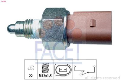FACET 76266 | Geri Vites Müşürü Mekanik 5 Vites Volkswagen Bora Caddy