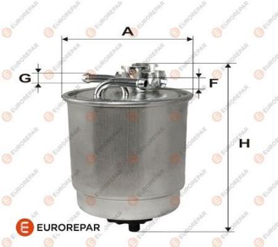 EUROREPAR E148105 | Yakıt Filtresi H70wk08 / Kl 147D