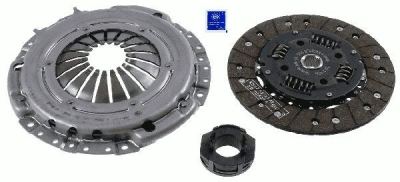 SACHS 3000822701 | Debriyaj Seti (Baskı + Disk + Rulman) Audi A3, Seat Leon, Toledo, Skoda Octavia, VW Bora (1.8 Motor) | 1 Adet