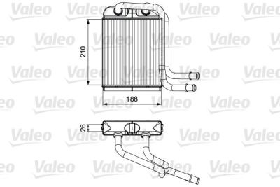 VALEO 811524 | Kalorifer Radyatörü (VW Transporter T5 03-19)